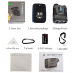 ARTBULL 1000m Golf Laser Rangefinder Telescope Altimeter Speedometer - British D'sire