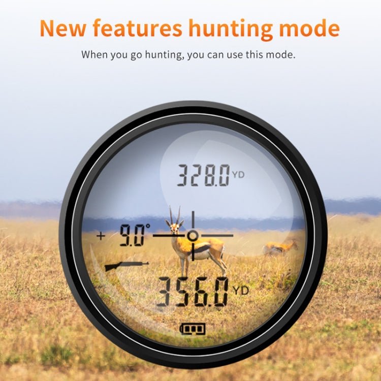 ARTBULL 1000m Golf Laser Rangefinder Telescope Altimeter Speedometer - British D'sire