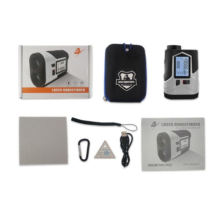 ARTBULL Golf Rechargeable Telescope Laser Rangefinder with Screen, Specification: 650m - British D'sire