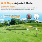 ARTBULL Golf Rechargeable Telescope Laser Rangefinder with Screen, Specification: 650m - British D'sire