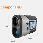 ARTBULL Golf Rechargeable Telescope Laser Rangefinder with Screen, Specification: 650m - British D'sire