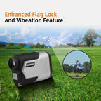 ARTBULL Golf Rechargeable Telescope Laser Rangefinder with Screen, Specification: 650m - British D'sire