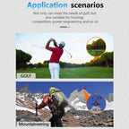 ARTBULL NK - 1000 Camouflage Golf Rangefinder Rechargeable Telescope, Random Color Delivery - British D'sire