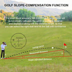 ARTBULL PF2E Golf Slope Correction Laser Rangefinder Outdoor Telescope - British D'sire