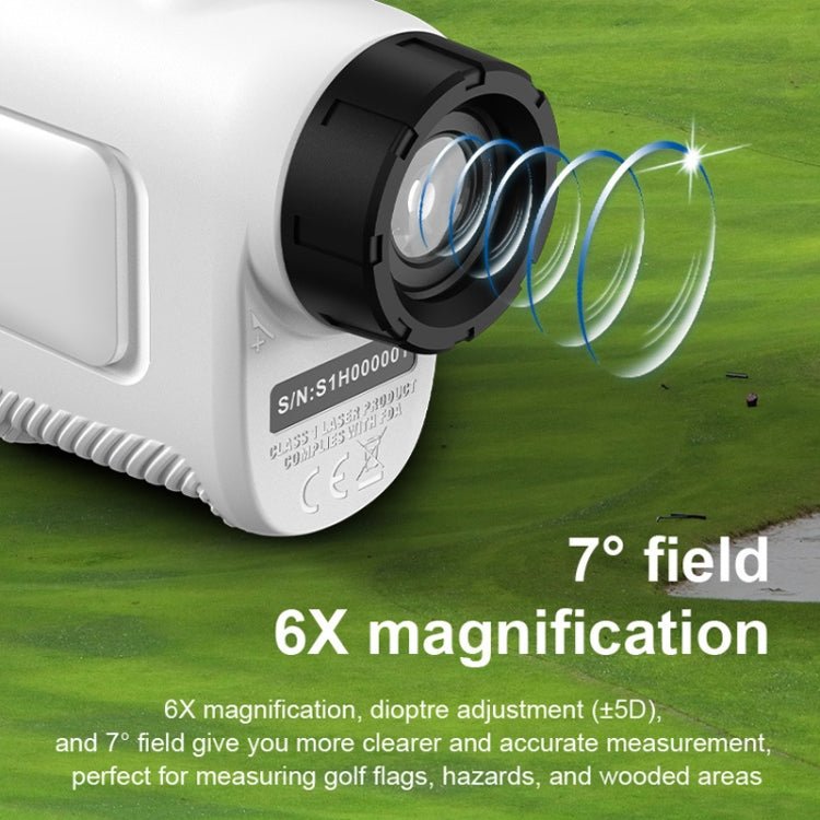 ARTBULL PF2E Golf Slope Correction Laser Rangefinder Outdoor Telescope - British D'sire