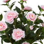 Artificial Camellia Tree Potted Plant Home Decoration - Artificial Tree - British D'sire