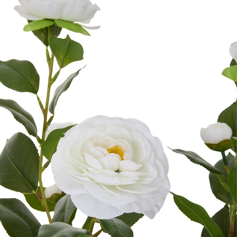 Artificial Camellia Tree Potted Plant Home Decoration - Artificial Tree - British D'sire