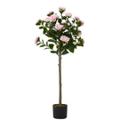 Artificial Camellia Tree Potted Plant Home Decoration - Artificial Tree - British D'sire