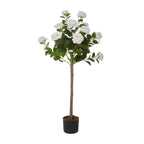 Artificial Camellia Tree Potted Plant Home Decoration - Artificial Tree - British D'sire