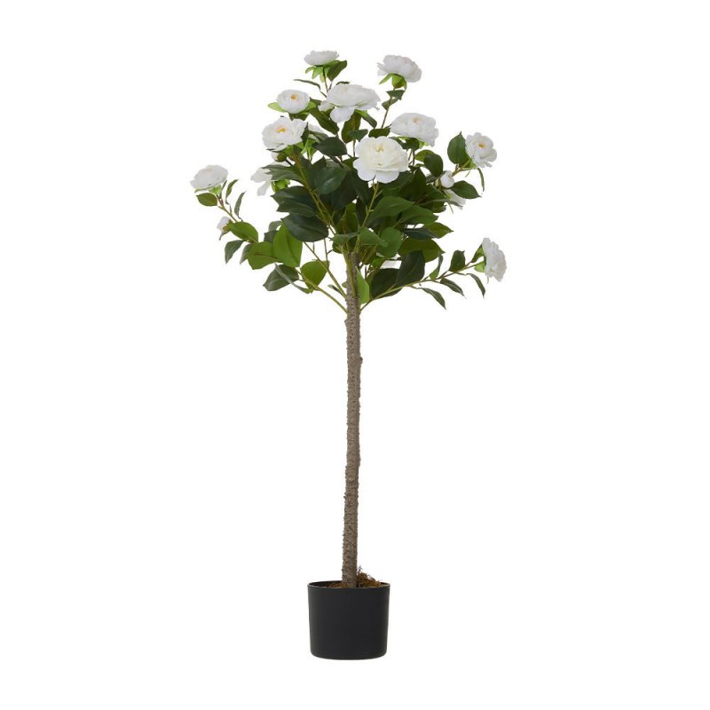 Artificial Camellia Tree Potted Plant Home Decoration - Artificial Tree - British D'sire