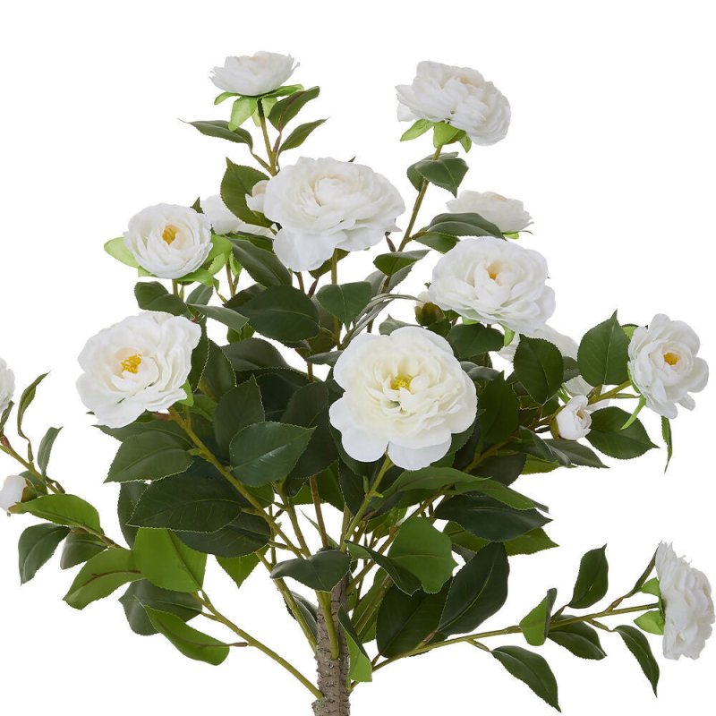 Artificial Camellia Tree Potted Plant Home Decoration - Artificial Tree - British D'sire