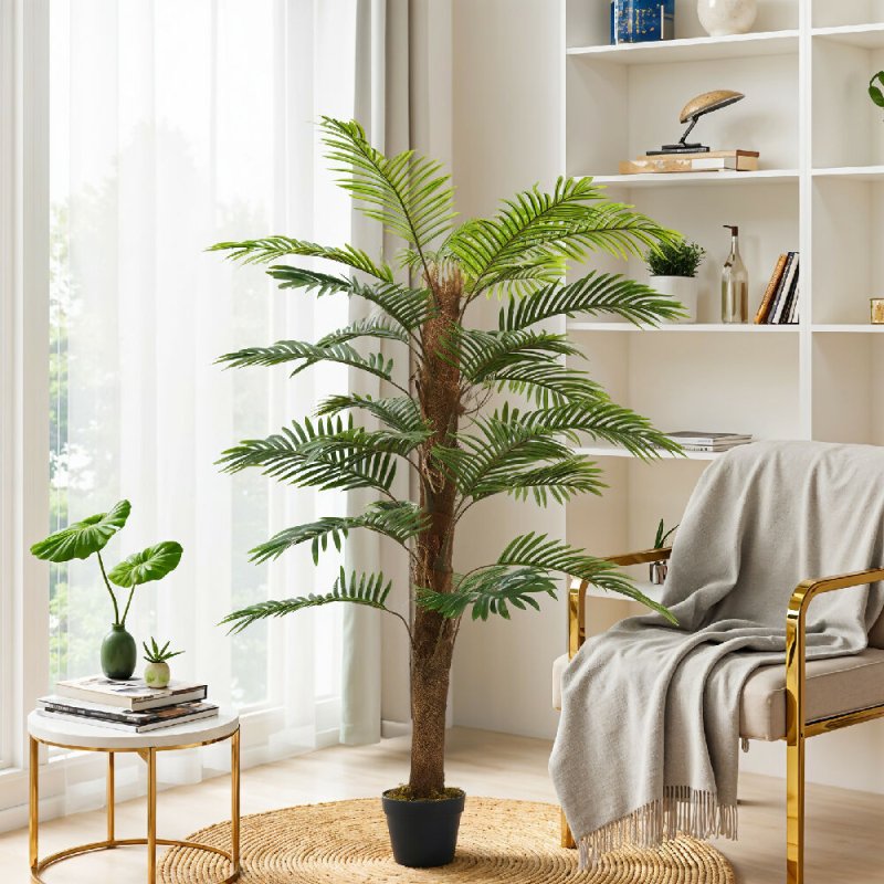 Artificial Palm Tree Potted Plant Home Decoration - Artificial Tree - British D'sire