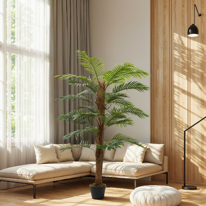Artificial Palm Tree Potted Plant Home Decoration - Artificial Tree - British D'sire