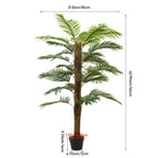 Artificial Palm Tree Potted Plant Home Decoration - Artificial Tree - British D'sire