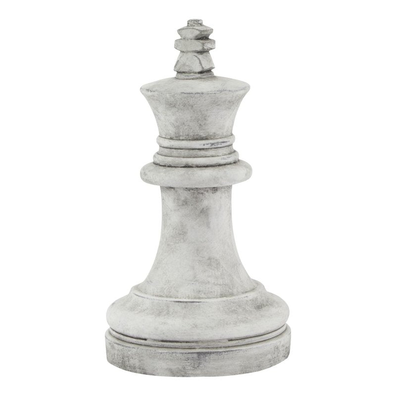 Athena Stone King Chess Piece Decorative Home Accessory - Figurines - British D'sire
