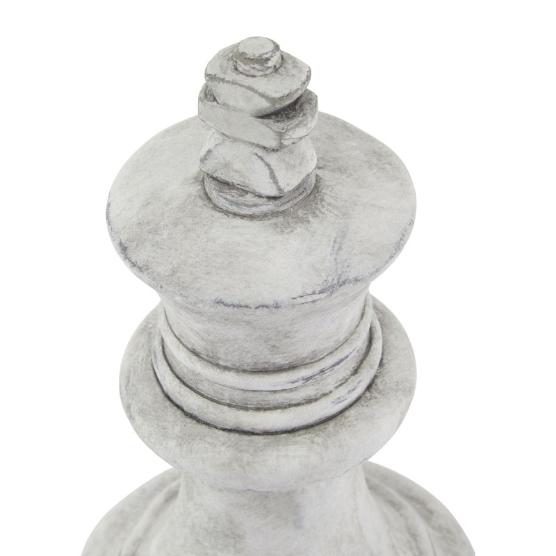 Athena Stone King Chess Piece Decorative Home Accessory - Figurines - British D'sire
