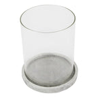 Athena Stone Large Hurricane Lantern - Lanterns - British D'sire