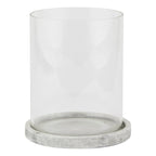 Athena Stone Large Hurricane Lantern - Lanterns - British D'sire