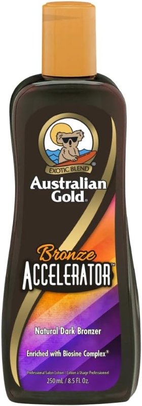 Australian Gold - Bronze Accelerator Dark Tanning Lotion 250 ml - British D'sire Main image