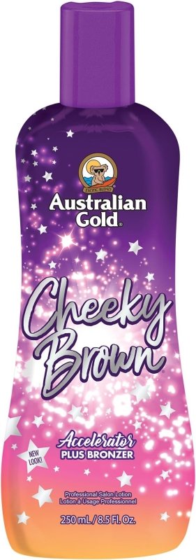 Australian Gold Cheeky Brown Accelerator with Bronzer and Herbal Extracts 250ml - British D'sire