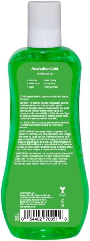 Australian Gold Soothing Aloe After Sun Gel 237ml - British D'sire
