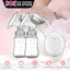 Automatic Double Electric Breast Pump + Lid & Nipple Kit | Efficient Breastfeeding Pump - British D'sire