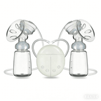 Automatic Double Electric Breast Pump + Lid & Nipple Kit | Efficient Breastfeeding Pump - British D'sire