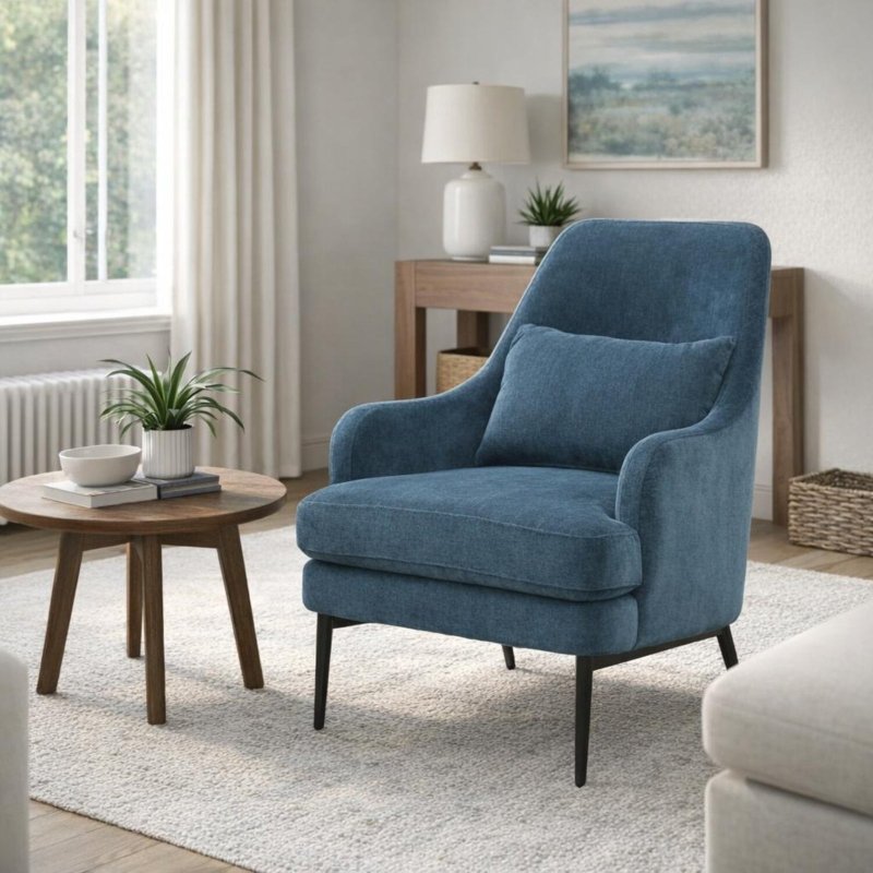 Avaris Wingback Armchair - Chairs - British D'sire