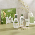 AVEENO Daily Moisturising Gift Set with Body Wash 300ml, Body Lotion 300ml and Hand Cream 75ml, Sensitive Skin Gift, 3-Step Skincare Regime, Christmas Gift - British D'sire