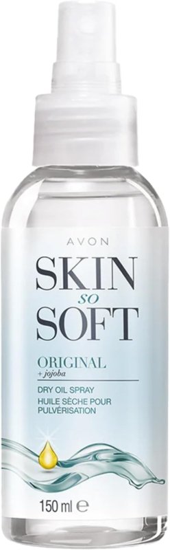 Avon Skin So Soft Dry Oil Spray 150ml | Locks in Moisture | Formulated with Jojoba Oil and Vitamin E | Quick Dry Formula | Cruelty Free - British D'sire Main image