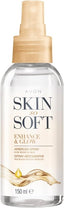 Avon Skin So Soft Enhance & Glow Airbrush Tanning Spray 150ml | Sun-Kissed Glow | Quick Drying | Easy to Use | Cruelty Free - British D'sire
