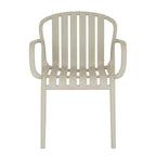 Axis Putty Grey Carver Chair for Garden and Patio - Outdoor Furniture - British D'sire