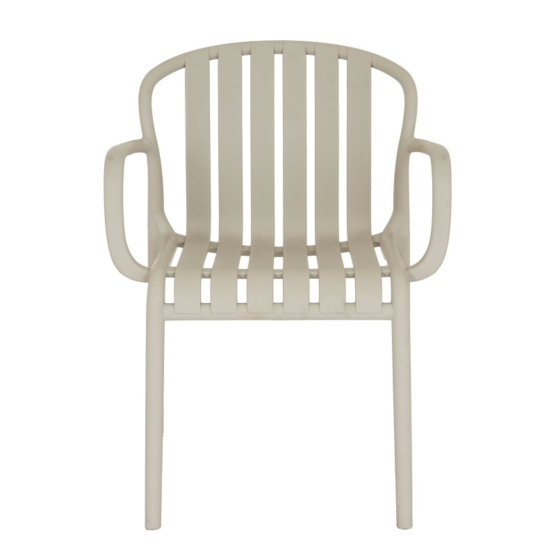 Axis Putty Grey Carver Chair for Garden and Patio - Outdoor Furniture - British D'sire