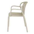 Axis Putty Grey Carver Chair for Garden and Patio - Outdoor Furniture - British D'sire