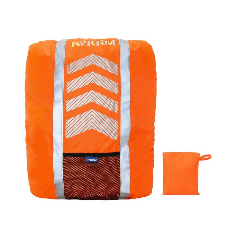 AYKRM AS6 - 007 Cycling Backpack Dust - proof Reflective Waterproof Cover(Fluorescent Red) - British D'sire Main image