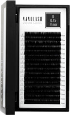 Nanolash Volume Lashes - false lashes for professional eyelash extensions, volume eyelash extensions (0.15 D, 11mm)