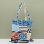Patchwork Kathmandu Tote Bag - Dhaka Design