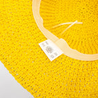 Nomad Sari Floppy Straw Sun Hat - Yellow