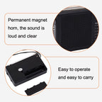 BAIJIALI BJL228 Retro Portable Two Band FM AM Radio Built - in Speaker(Black) - British D'sire