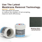 BAKU BA - 5052 BGA Solder Paste for Mobile Phone Repair 35g Tin 35 - 45 Microns, 138 Celsius Melting Point - British D'sire