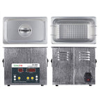 BAKU BK - 2000 120W 3.36L LCD Display Heating Ultrasonic Cleaner with Basket, AC 110V, US Plug - British D'sire