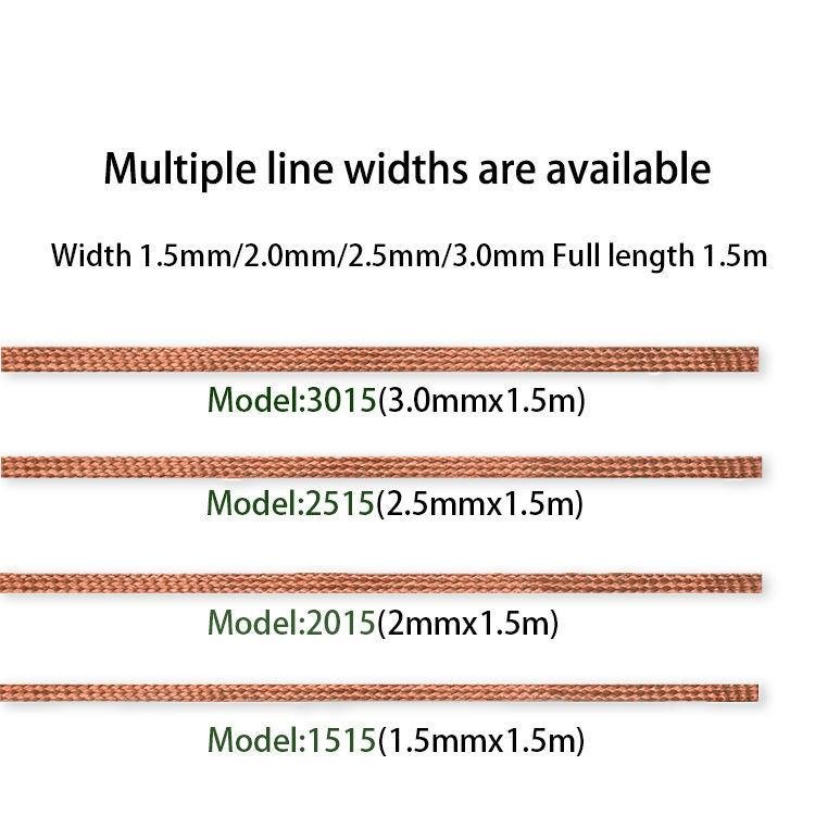 BAKU BK - 2015 Solder Wick Remover Desoldering Braid for Electronics Repair - British D'sire