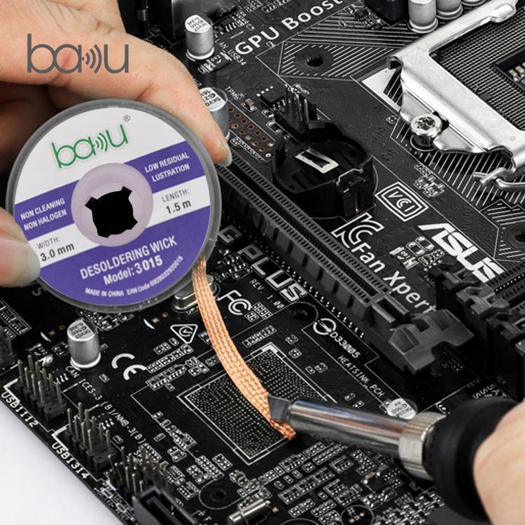 BAKU BK-3015 Solder Wick Remover Desoldering Braid for Electronics Repair Secondary image
