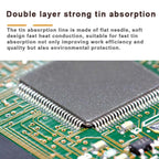 BAKU BK - 3015 Solder Wick Remover Desoldering Braid for Electronics Repair - British D'sire