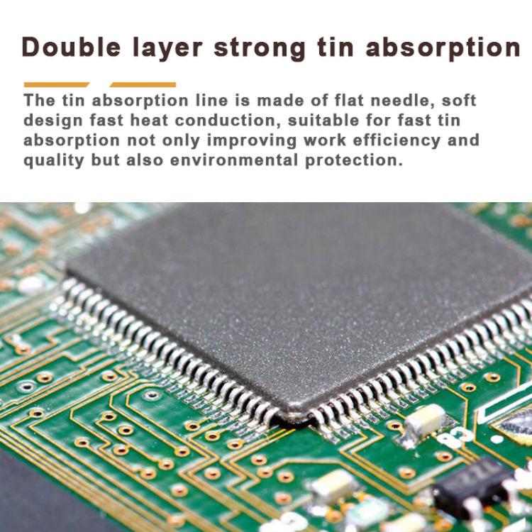 BAKU BK - 3015 Solder Wick Remover Desoldering Braid for Electronics Repair - British D'sire