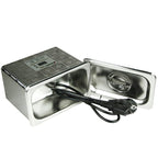BAKU BK - 3050 35W / 50W Adjustable 0.8L LCD Display Ultrasonic Cleaner, AC 110V - British D'sire