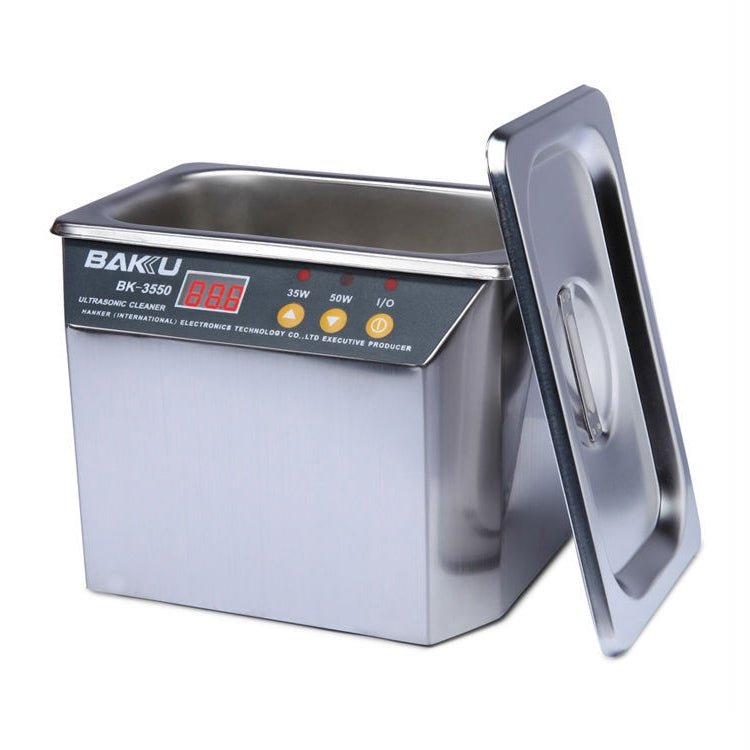 BAKU BK - 3550 35W / 50W Adjustable 0.8L LCD Display Ultrasonic Cleaner, AC 220V, EU Plug - British D'sire Main image
