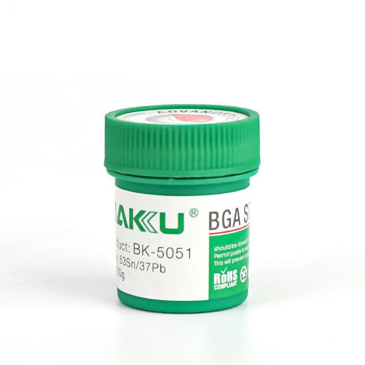 BAKU BK - 5051 BGA Solder Paste for Mobile Phone Repair 50g Tin 25 - 45 Microns 63Sn/37Pb - British D'sire Main image