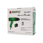 BAKU BK - 8033 1600W 50Hz Hot Air Gun, AC 220V, EU Plug - British D'sire