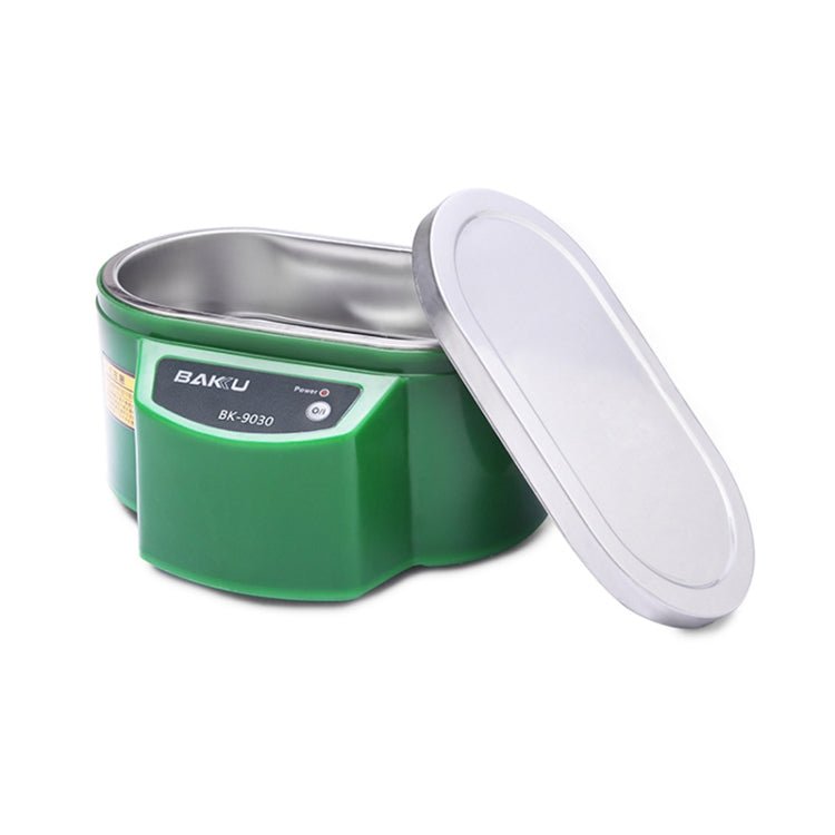 BAKU BK-9030 30W 0.8L LCD Display Ultrasonic Cleaner, AC 110V, US Plug(Green) Secondary image